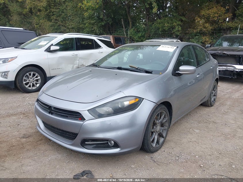 Vin: 1c3cdfbb5ed862086, lot: 46875077, dodge dart sxt 20142