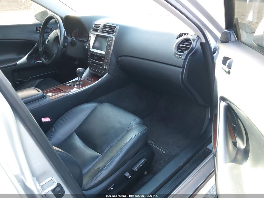 LEXUS IS 250 2006 VIN JTHBK262065024025