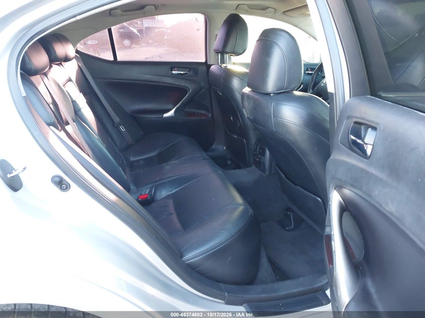 LEXUS IS 250 2006 VIN JTHBK262065024025