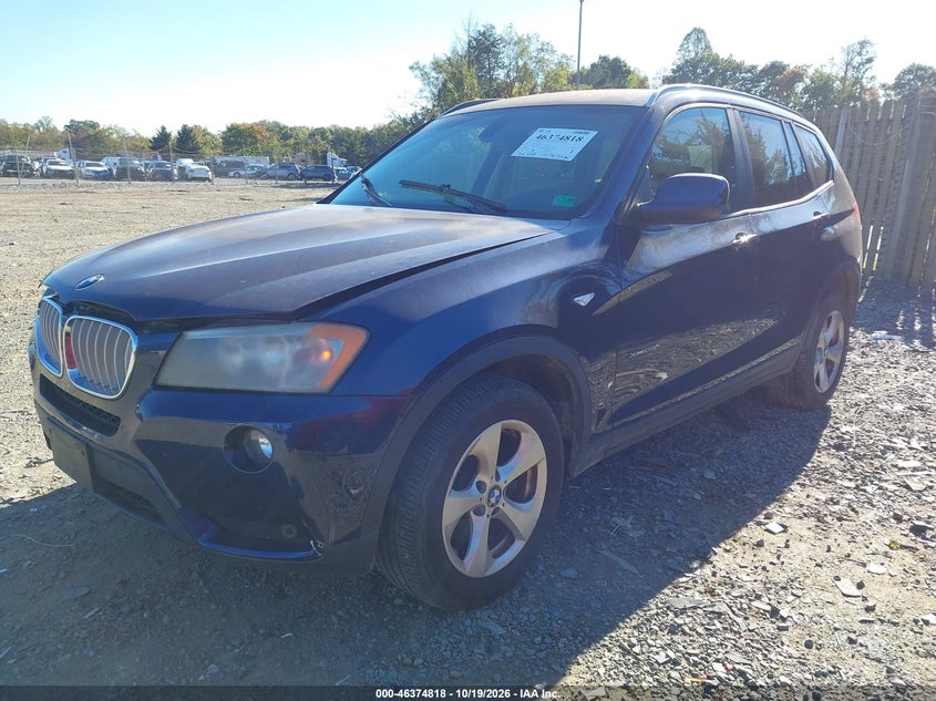 Vin: 5uxwx5c52bl760637, lot: 46875151, bmw x3 xdrive28i 20112