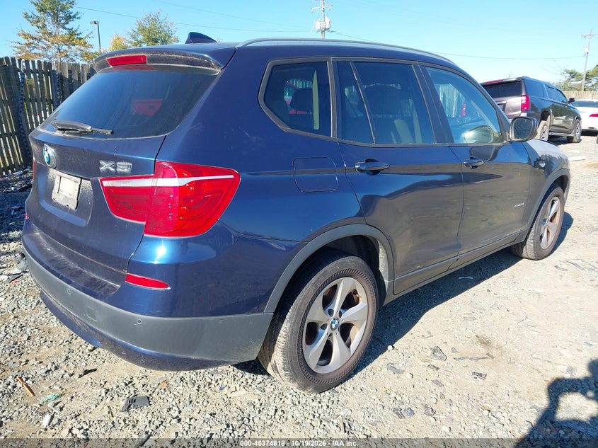 Vin: 5uxwx5c52bl760637, lot: 46875151, bmw x3 xdrive28i 20114