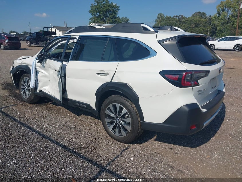 Vin: 4s4btapc1r3148901, lot: 46875157, subaru outback touring 20243