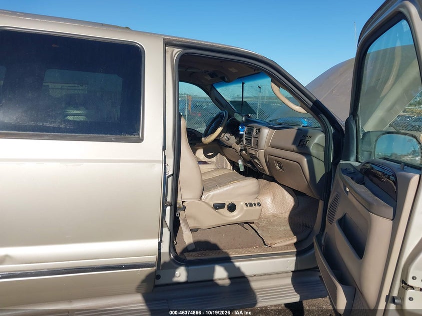 FORD EXCURSION 2004 VIN 1FMNU43S84EB21913