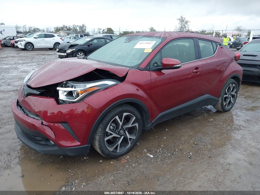 Vin: jtnkhmbx8k1018869, lot: 46875201, toyota c-hr limited 20192
