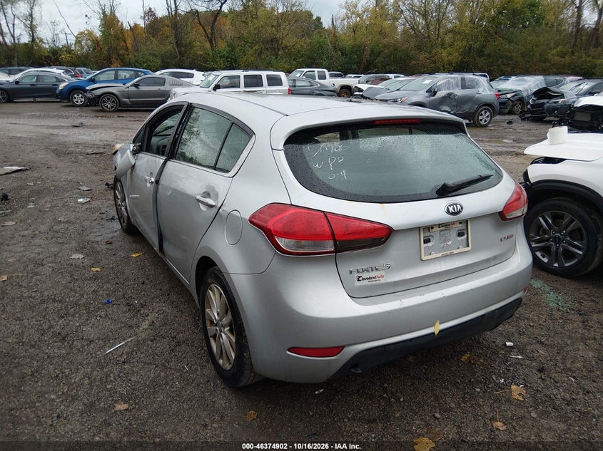 Vin: knafx5a86f5343718, lot: 46875235, kia forte ex 20153