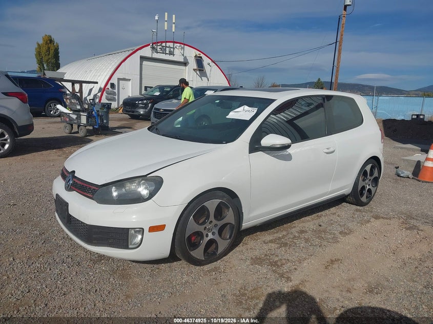 Vin: wvwfv7aj0aw288323, lot: 46875258, volkswagen gti 2-door 20102