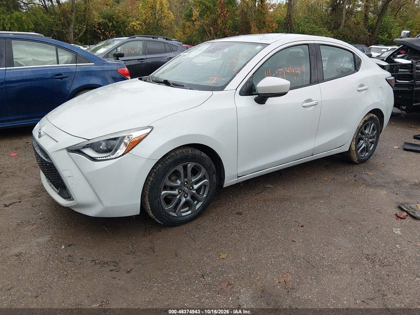 Vin: 3mydlbyv9ky510328, lot: 46875276, toyota yaris xle 20192