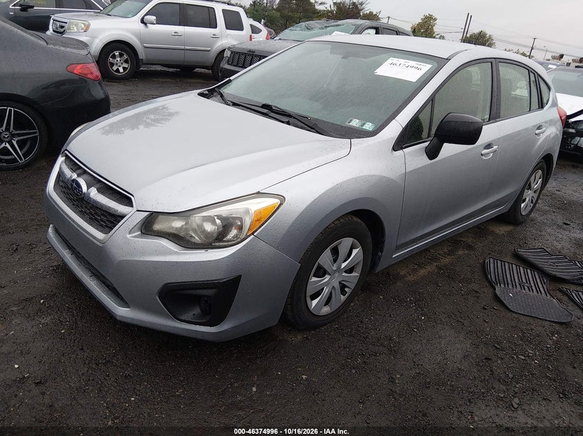 2013 Subaru Impreza 2.0I, Right Side, IAAI, VIN JF1GPAA67DH845718 — photo 2