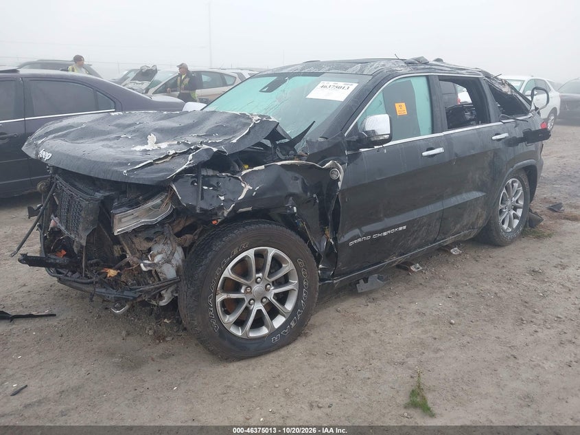 2015 Jeep Grand Cherokee Overland, All Over, IAAI, VIN 1C4RJFCT9FC880071 — photo 2