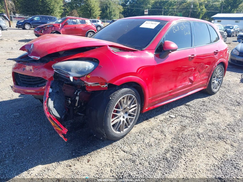 Vin: wp1ad2a22dla77055, lot: 46875363, porsche cayenne gts 20132