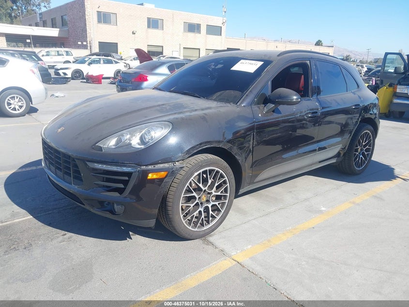 Vin: wp1ab2a52hlb18600, lot: 46875364, porsche macan s 20172