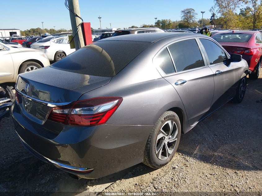 Vin: 1hgcr2f39ha248643, lot: 46875370, honda accord lx 20174
