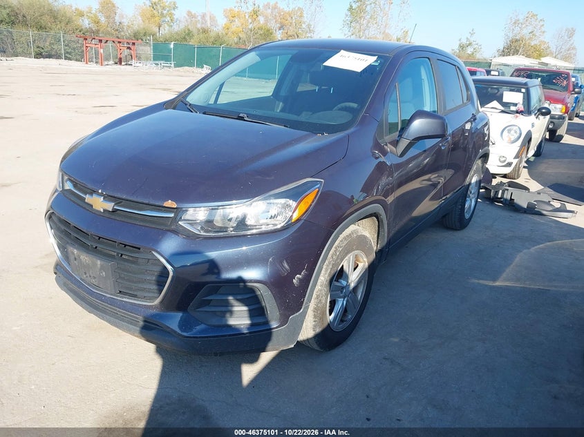 Vin: 3gncjksb3kl192077, lot: 46875434, chevrolet trax ls 20192