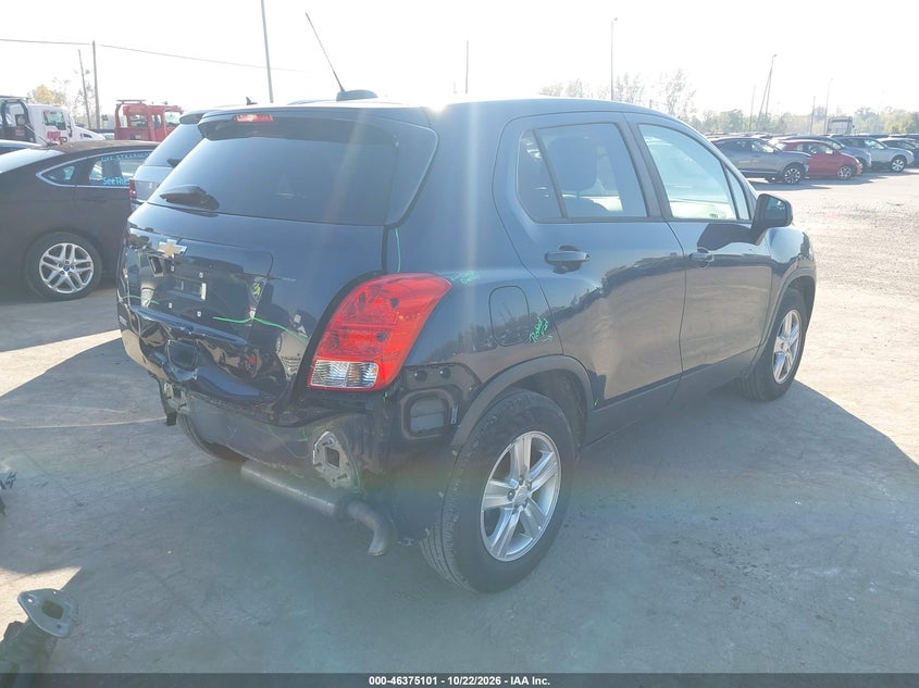 Vin: 3gncjksb3kl192077, lot: 46875434, chevrolet trax ls 20194
