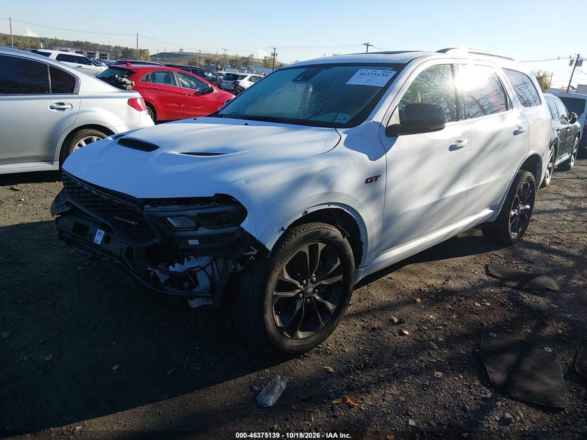 Vin: 1c4rdjdg9tc155383, lot: 46875472, dodge durango gt plus awd 20262