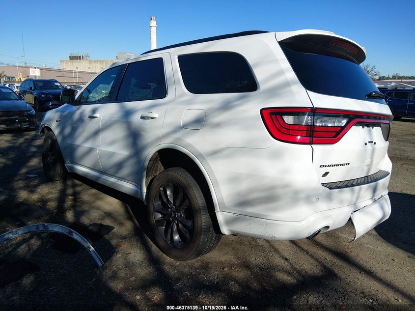 Vin: 1c4rdjdg9tc155383, lot: 46875472, dodge durango gt plus awd 20263