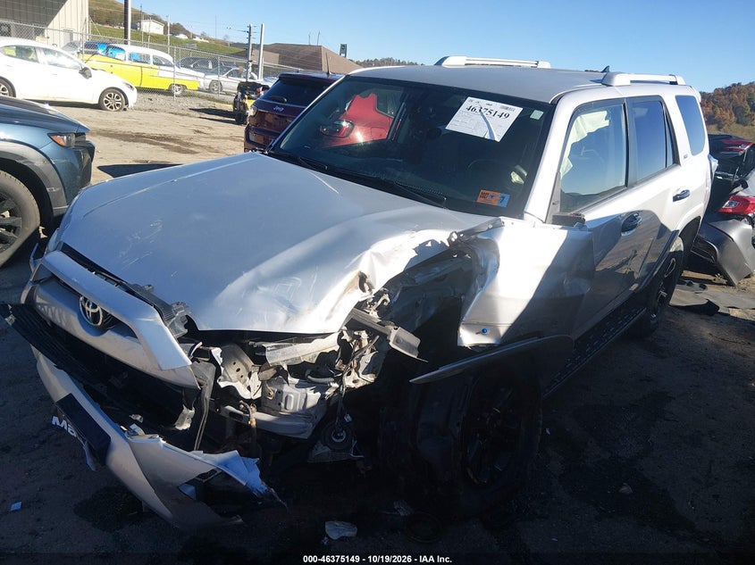 Vin: jtebu5jr3f5250878, lot: 46875482, toyota 4runner sr5 20152
