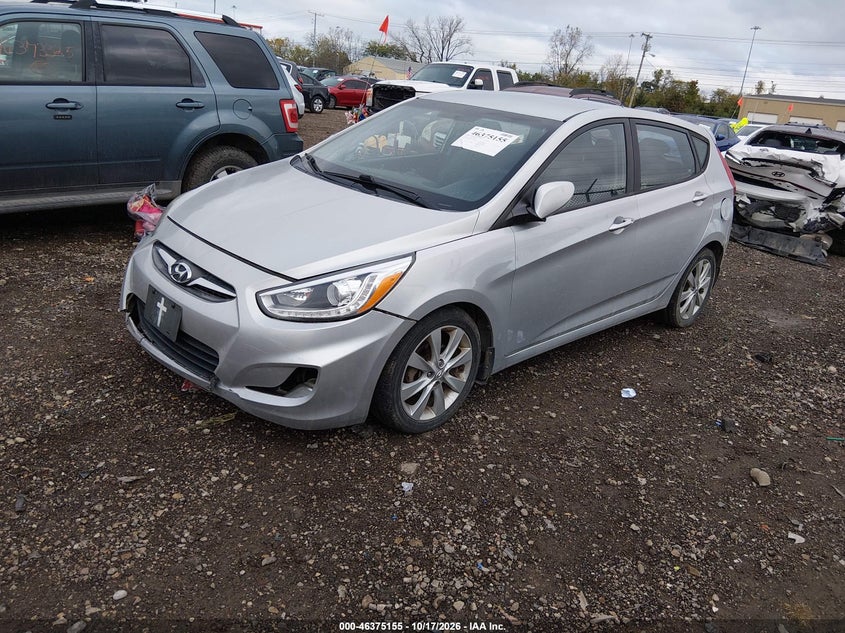 Vin: kmhcu5ae0eu151828, lot: 46875488, hyundai accent se 20142