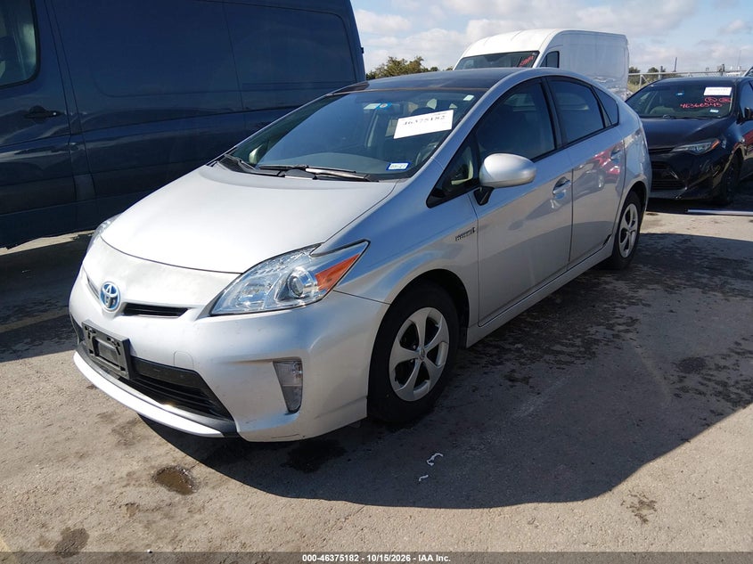 Vin: jtdkn3du2d5648182, lot: 46875515, toyota prius three 20132