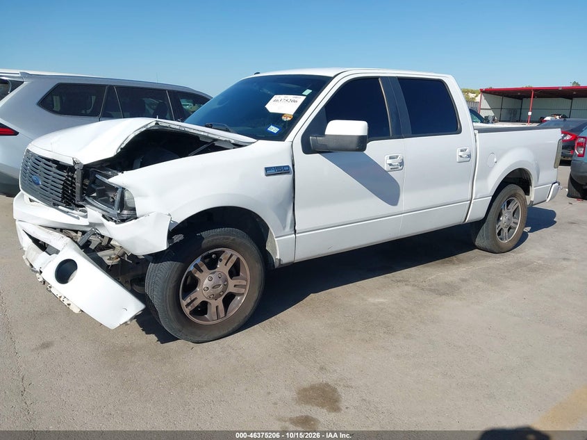 2008 Ford F-150 Xlt, Удар спереди, IAAI, VIN 1FTRW12W98KC77923 — фото 2