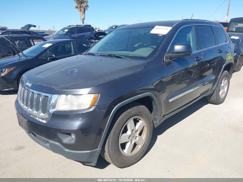 Vin: 1c4rjeag0cc355184, lot: 46875550, jeep grand cherokee laredo 20122
