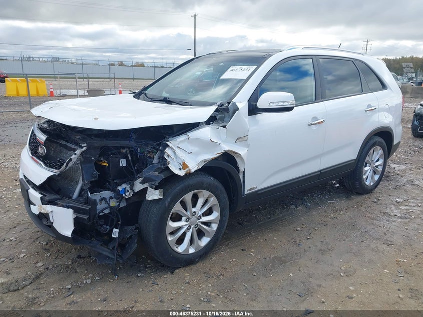 2015 Kia Sorento Ex V6, Front End, IAAI, VIN 5XYKUDA70FG631866 — photo 2