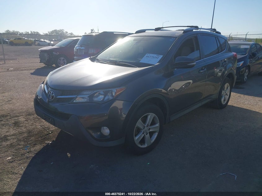 Vin: jtmwfrev3dd016385, lot: 46875574, toyota rav4 xle 20132