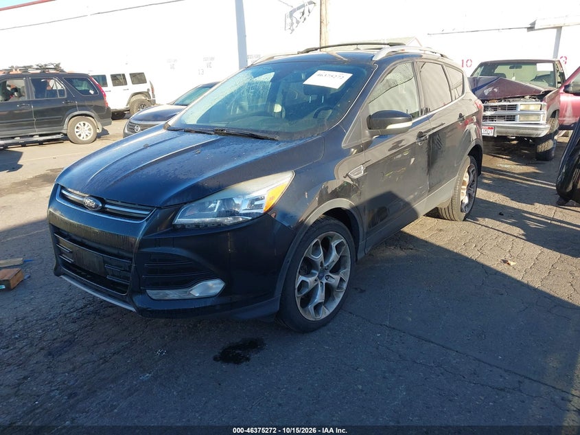 Vin: 1fmcu9j9xdub15802, lot: 46875605, ford escape titanium 20132