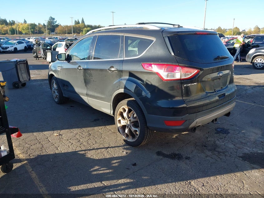 Vin: 1fmcu9j9xdub15802, lot: 46875605, ford escape titanium 20133