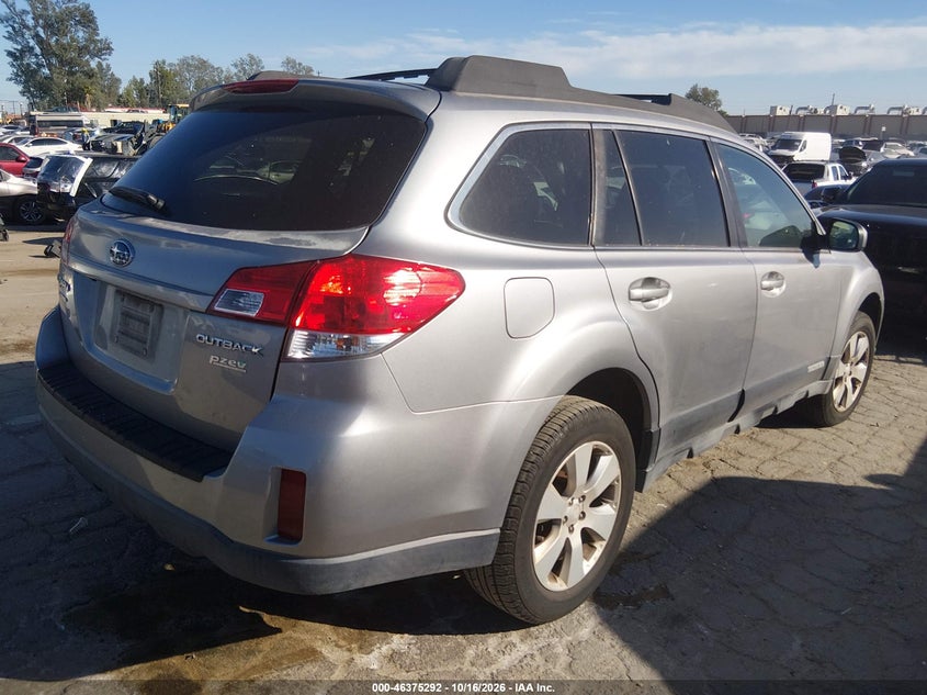 Vin: 4s4brbgc6b3341605, lot: 46875625, subaru outback 2.5i premium 20114