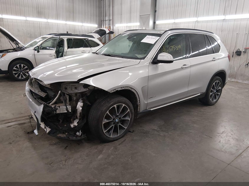 2014 BMW X5 xDrive35I, Left Front, IAAI, VIN 5UXKR0C53E0K48089 — photo 2