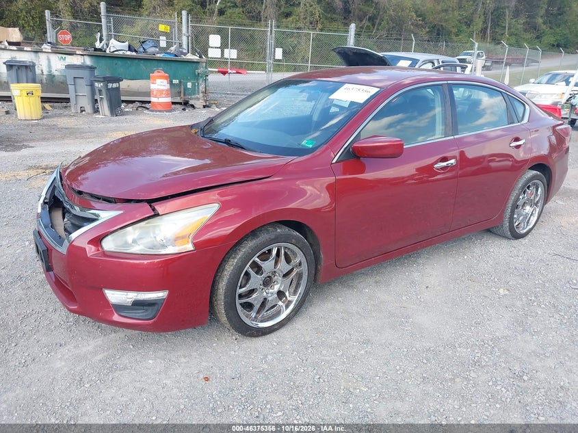 Vin: 1n4al3ap3dc196454, lot: 46875689, nissan altima 2.5 s 20132