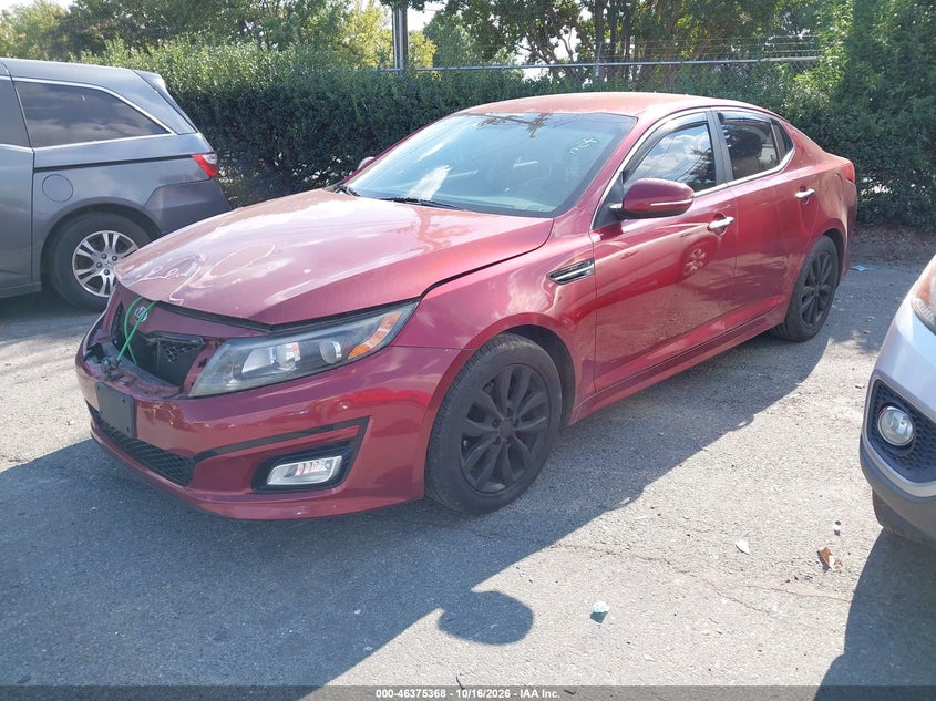 Vin: 5xxgm4a72eg346689, lot: 46875702, kia optima lx 20142