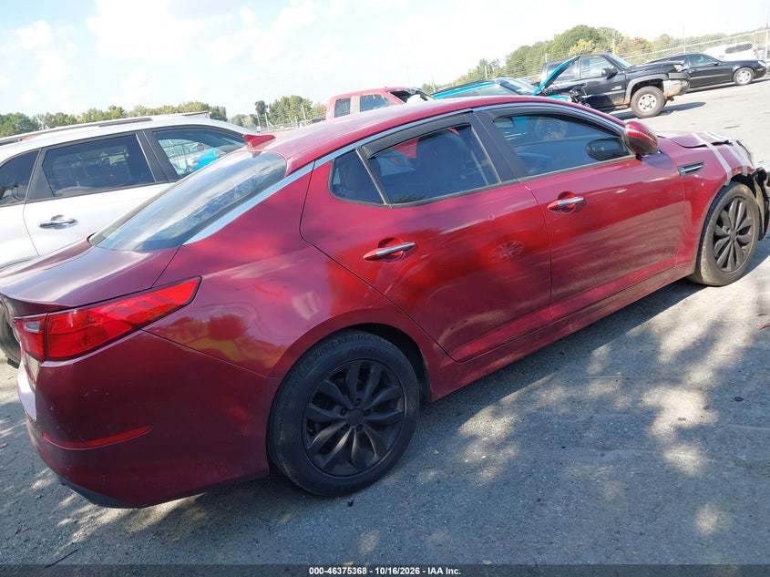 Vin: 5xxgm4a72eg346689, lot: 46875702, kia optima lx 20144