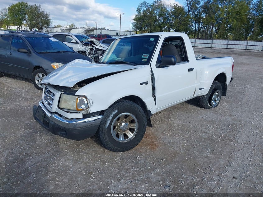 2001 Ford Ranger Edge/Xl/Xlt, Front End, IAAI, VIN 1FTYR10U51TA44139 — photo 2
