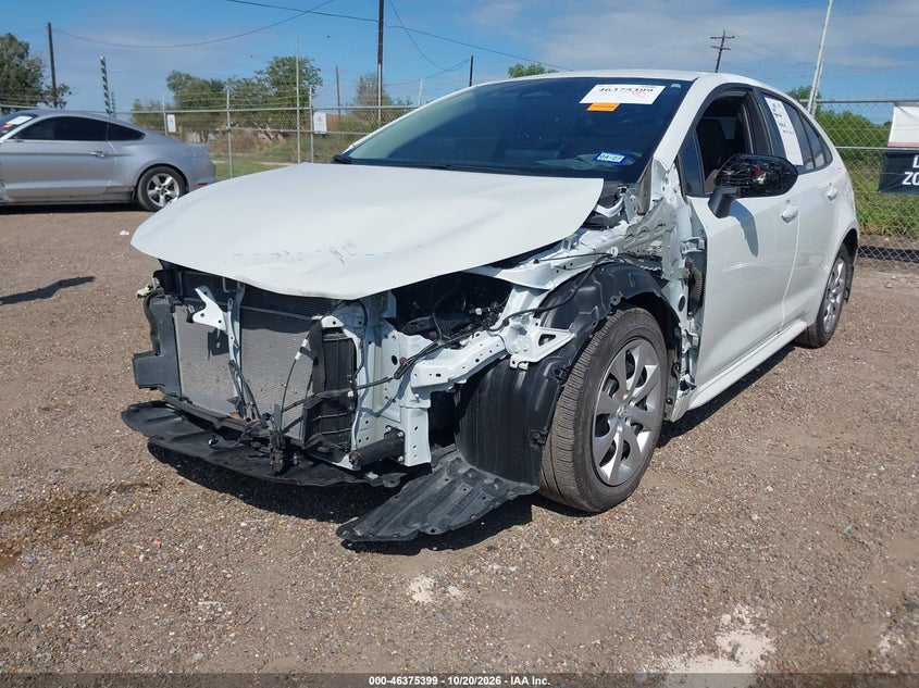 Vin: 5yfb4mdextp384812, lot: 46875732, toyota corolla le 20262