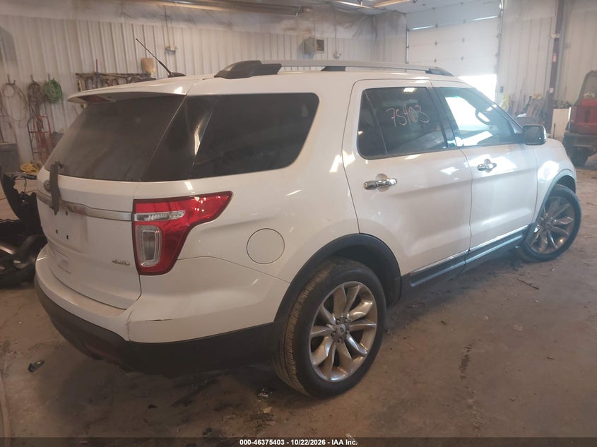 Vin: 1fmhk8f8xcgb00588, lot: 46875736, ford explorer limited 20124