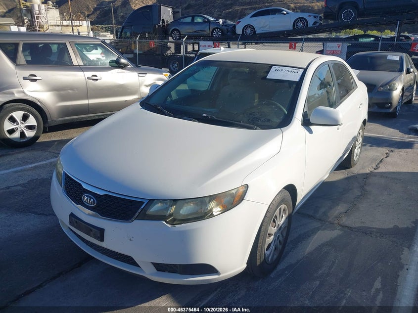 Vin: knaft4a2xc5537519, lot: 46875797, kia forte lx 20122