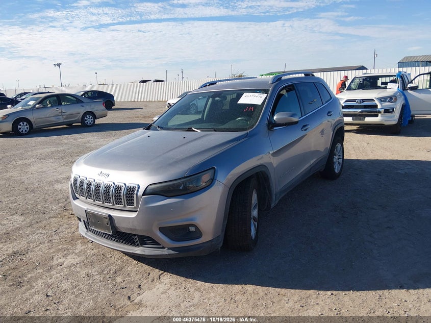 Vin: 1c4pjlcb5kd134377, lot: 46875809, jeep cherokee latitude fwd 20192