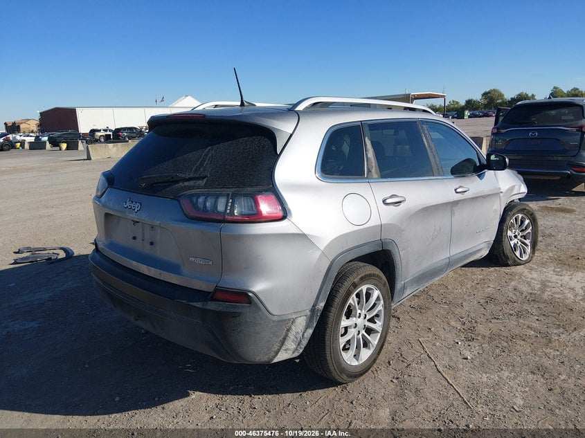 Vin: 1c4pjlcb5kd134377, lot: 46875809, jeep cherokee latitude fwd 20194
