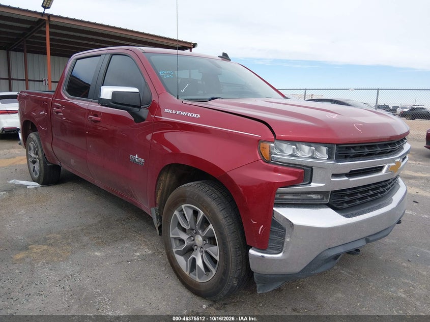 2020 CHEVROLET SILVERADO 1500 4WD  SHORT BED LT