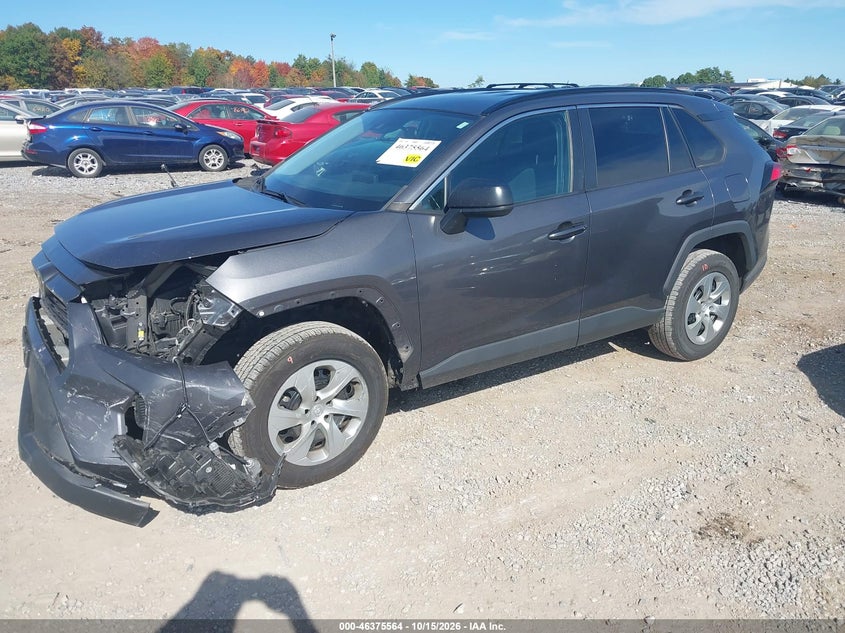 2021 Toyota Rav4 Le, Left Front, IAAI, VIN 2T3F1RFV7MW244423 — photo 2