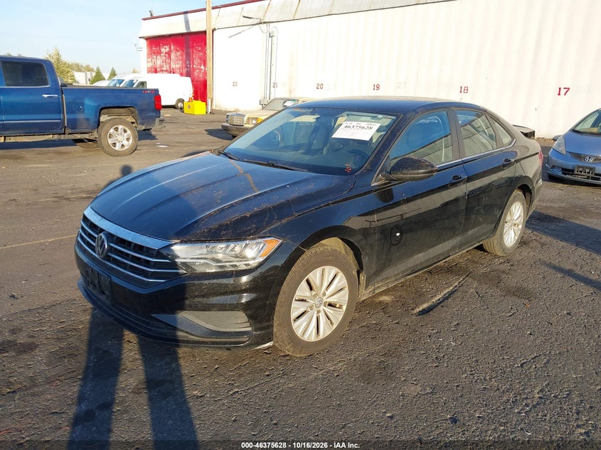 2019 Volkswagen Jetta 1.4T R-Line/1.4T S/1.4T Se, Удар сзади, IAAI, VIN 3VWC57BU9KM061321 — фото 2