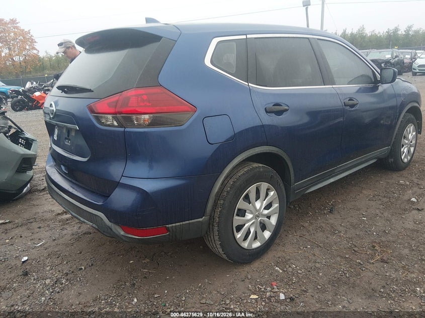 Vin: knmat2mt3jp530709, lot: 46875962, nissan rogue s 20184