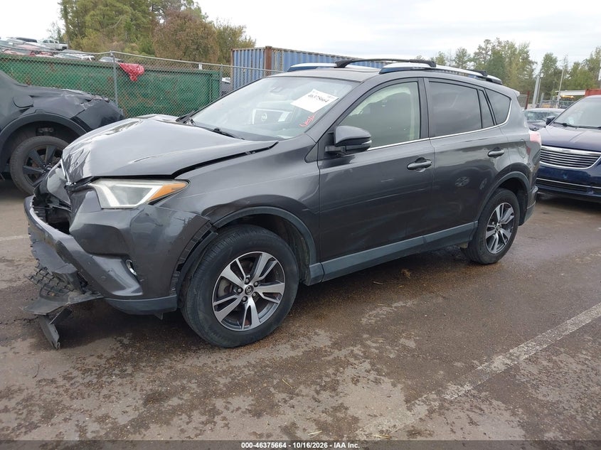 2016 Toyota Rav4 Xle, Right Front, IAAI, VIN JTMWFREV8GJ091489 — photo 2
