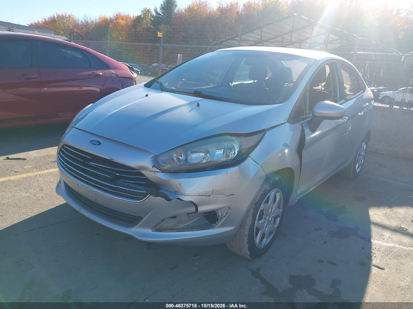 2016 Ford Fiesta S, Front End, IAAI, VIN 3FADP4AJ6GM110897 — photo 2