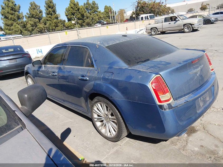 Vin: 2c3ca5cg2bh580998, lot: 46876122, chrysler 300 limited 20113