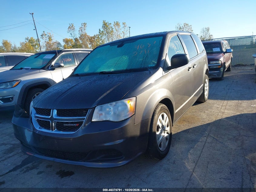 2019 Dodge Grand Caravan Se, Неизвестно, IAAI, VIN 2C4RDGBG8KR728835 — фото 2