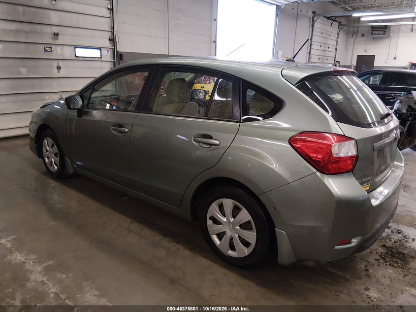 Vin: jf1gpaa63gh260459, lot: 46876134, subaru impreza 2.0i 20163