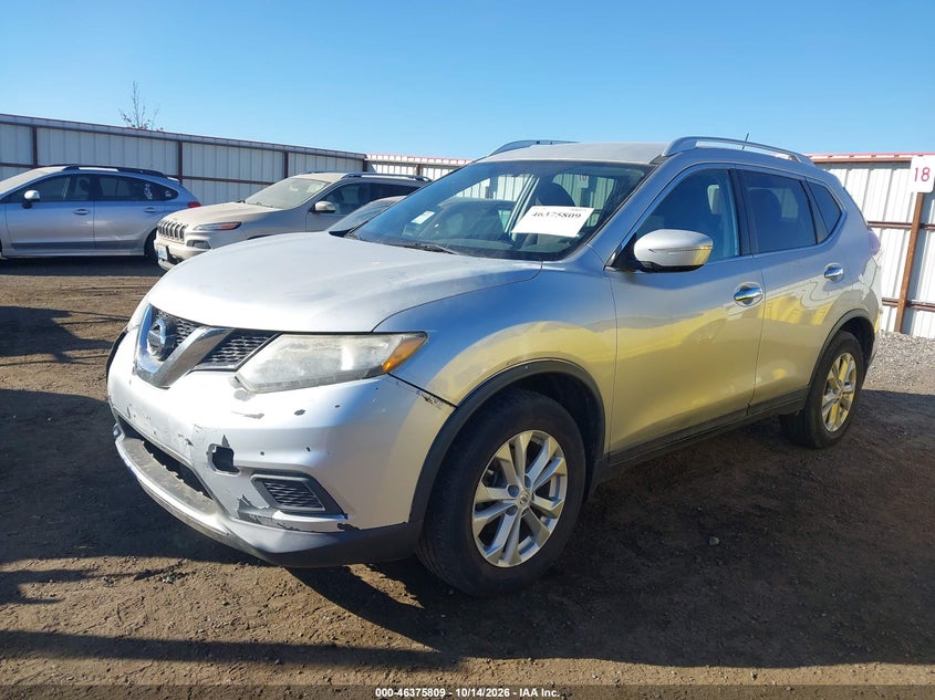 Vin: knmat2mv1fp500245, lot: 46876142, nissan rogue sv 20152